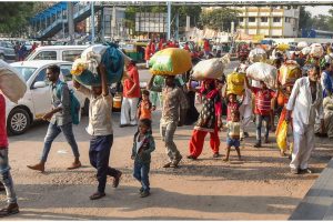 Arvind Kejriwal, Nitish Kumar on exodus of workers and laborers stuck in Delhi