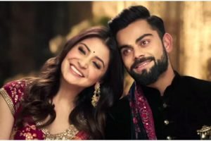 Headline: Aushka Sharma gives husband Virat Kohli a new hair cut