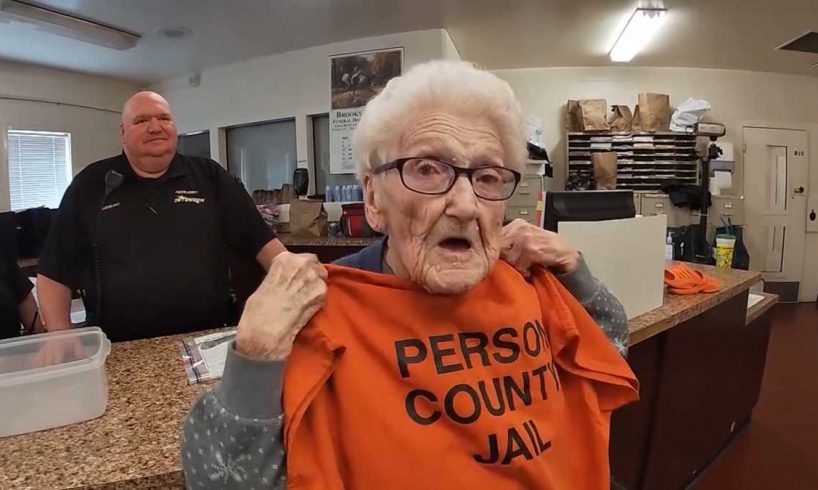 woman celebrates 100th birthday in jail