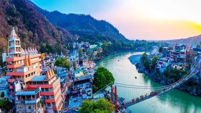 Rishikesh City view