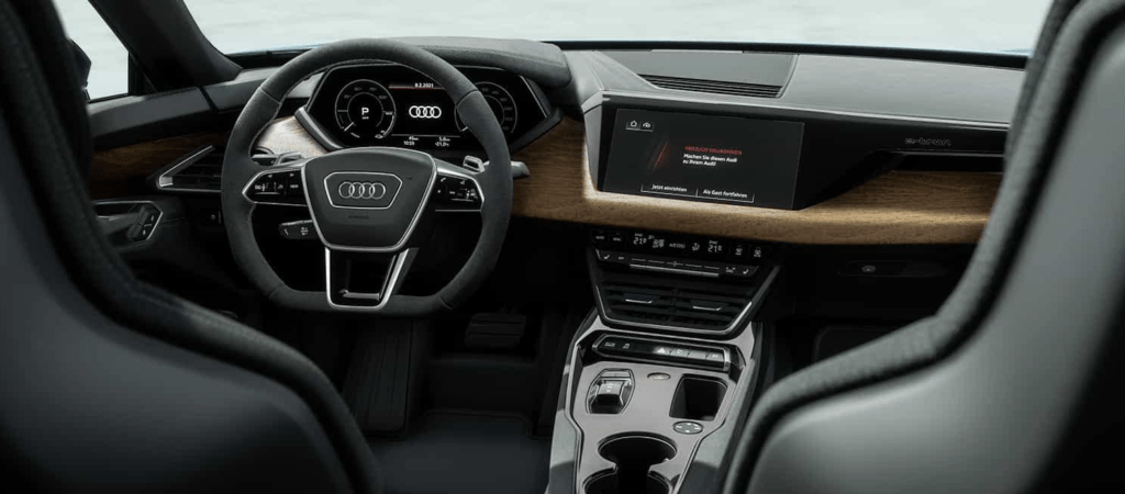 Audi e-Tron GT Interior, Back view