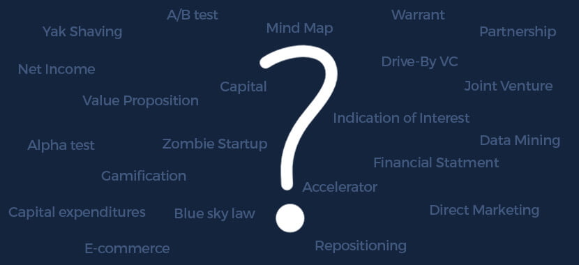 startup terms every entrepreneur should know