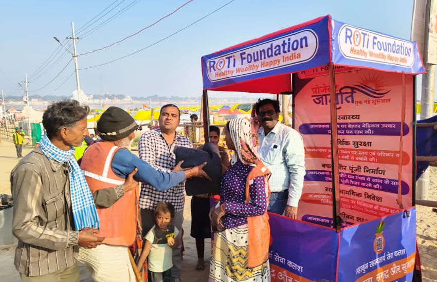 Roti Foundation at Kumbh image 2