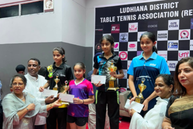 The Lakewood School students win silver and bronze medals at the 22nd Punjab State Ranking Table Tennis Championship in Ludhiana.